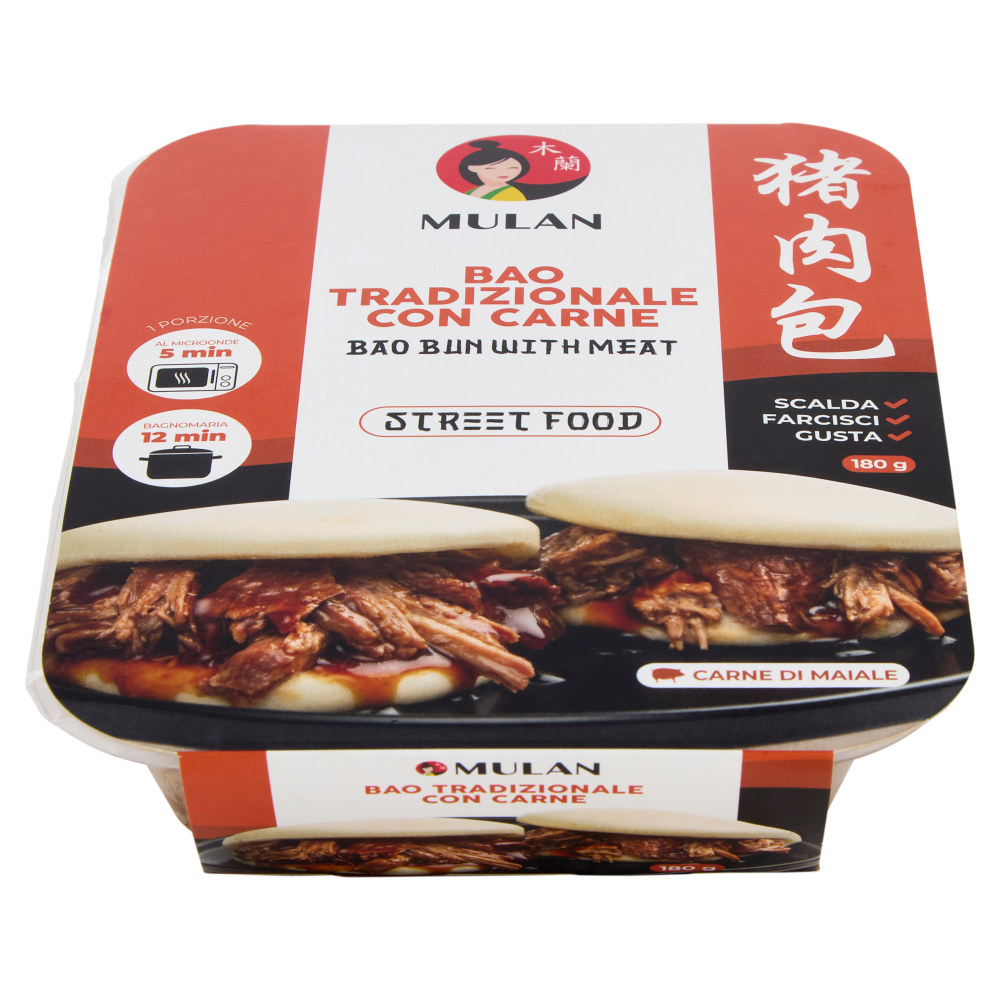 Mulan Bao Tradizionale con Carne 180 g