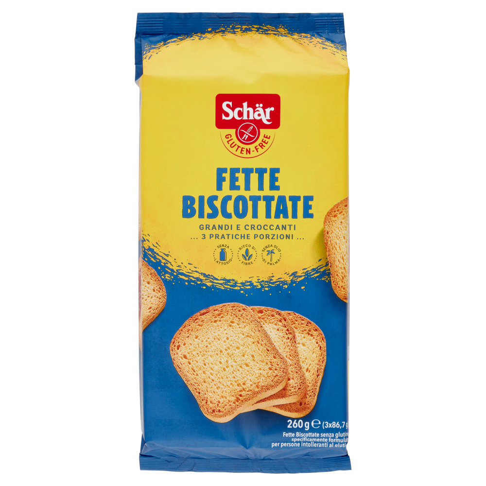 Schär Fette Biscottate 3 x 86,7 g