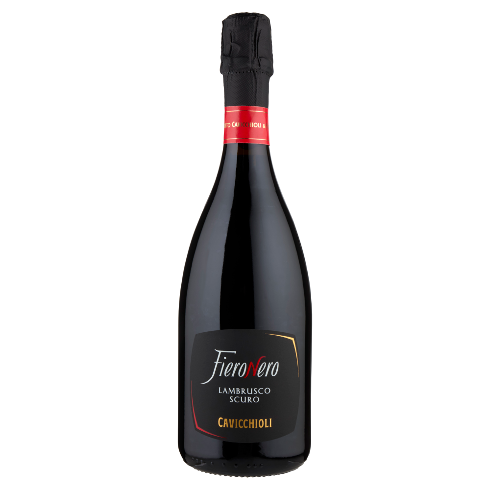 Cavicchioli FieroNero Lambrusco Scuro Lambrusco dell'Emilia IGT 75 cl