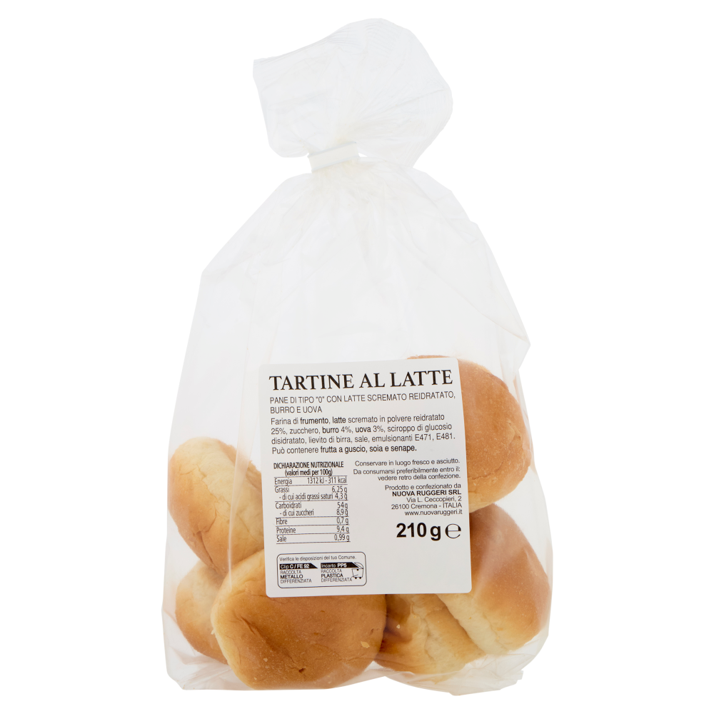 Tartine al Latte 210 g