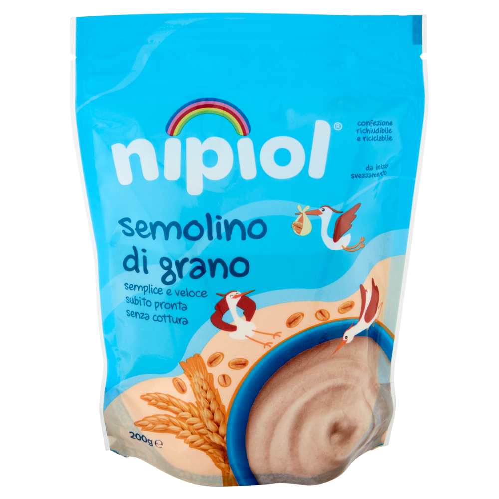 nipiol semolino di grano 200 g