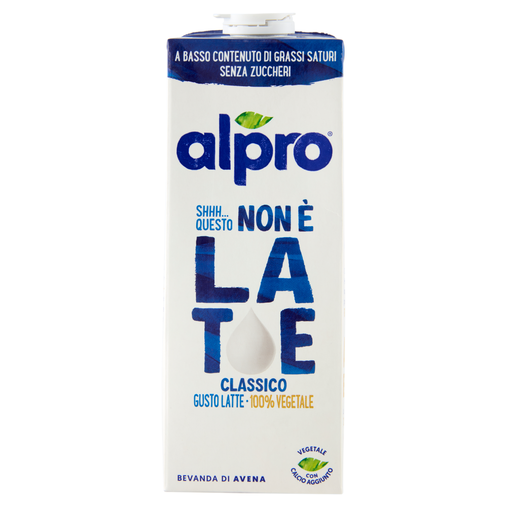 ALPRO Questo Non è Latte, Bevanda Vegetale all'Avena Gusto Latte, Senza Lattosio, 1l