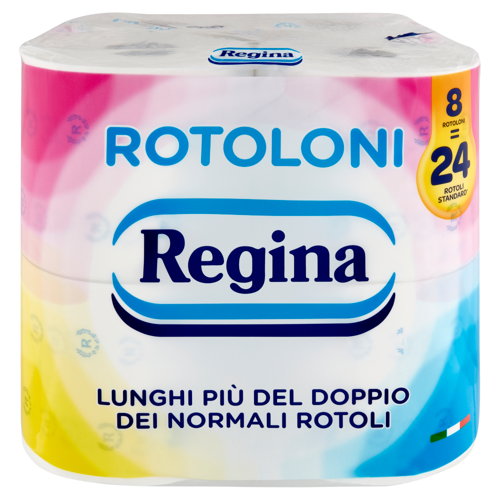 Rotoloni Regina carta igienica 8 rotoli