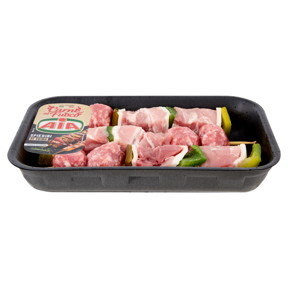 Aia Carne al Fuoco Spiedini di Suino 0,420 kg