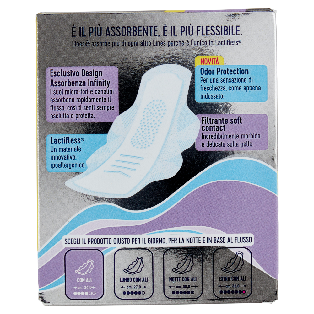 Lines è con ali 9+2 pz