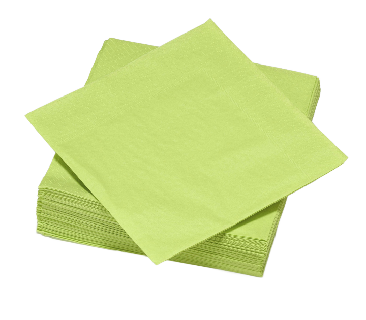 Le Nappage 3614611045311 tovagliolo di carta Cellulosa Verde 50 pz