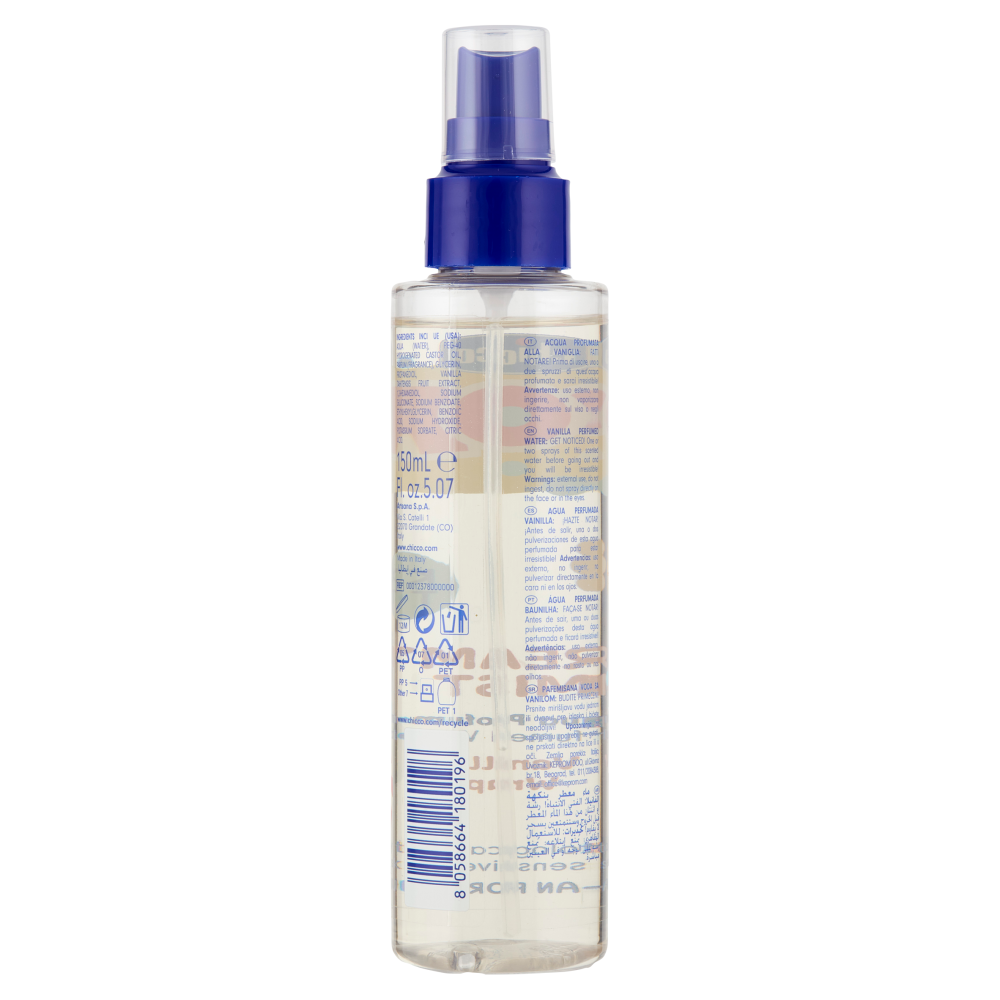 Chicco Pop Dreamy Mist Acqua Profumata Vanilla Wrap 150 mL