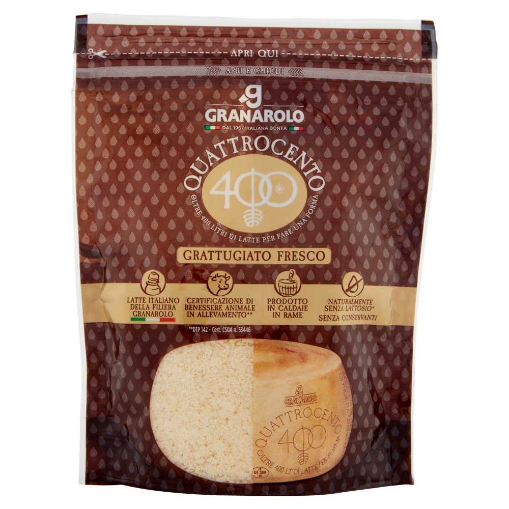 Granarolo Quattrocento Grattugiato Fresco 85 g