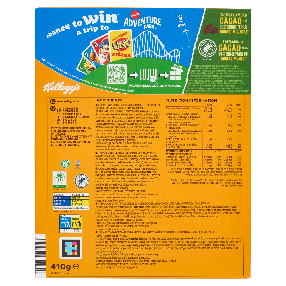 Kellogg's Krave Choco Nut Flavour 410 g