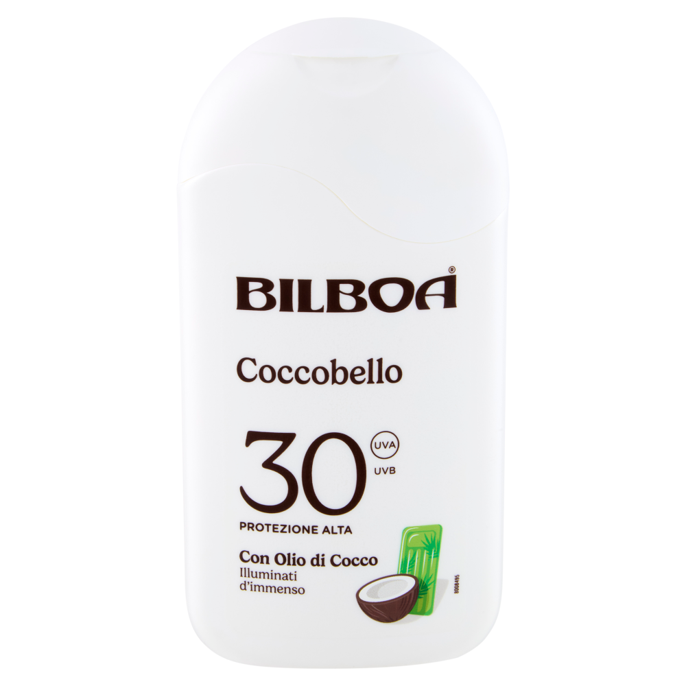 Bilboa Coccobello 30 Protezione Alta con Olio di Cocco 200 ml