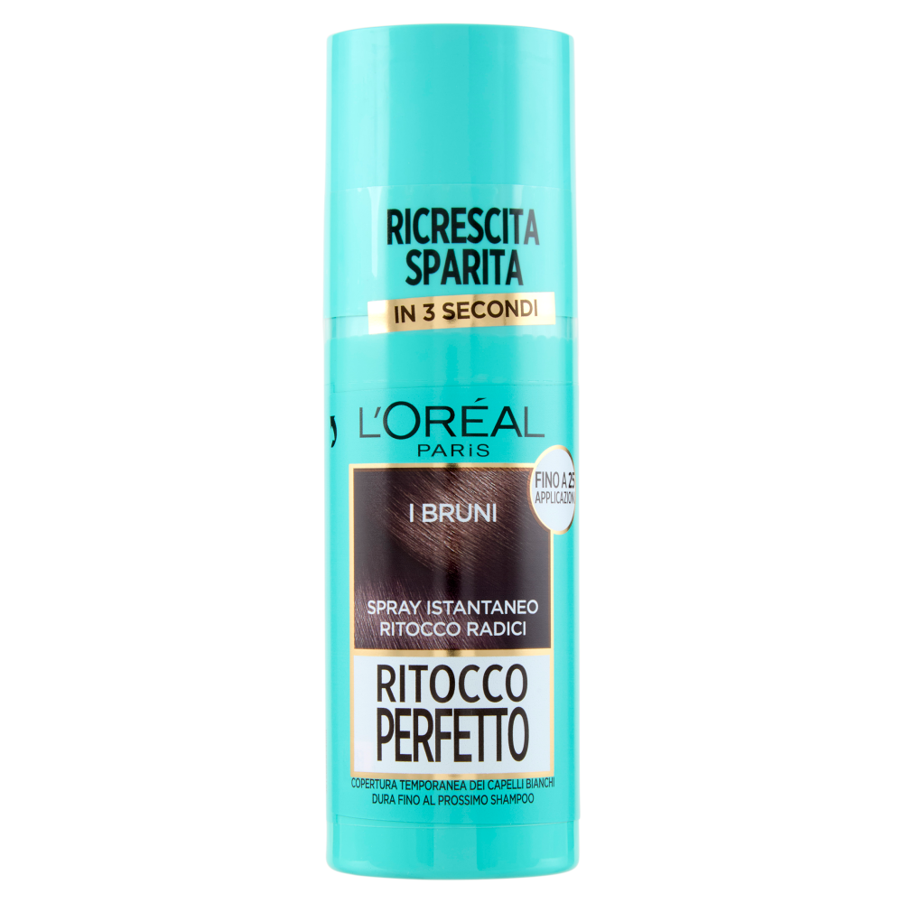 L'Or&eacute;al Paris Ritocco Perfetto Spray Istantaneo Ritocco Radici, i Bruni, 75 ml