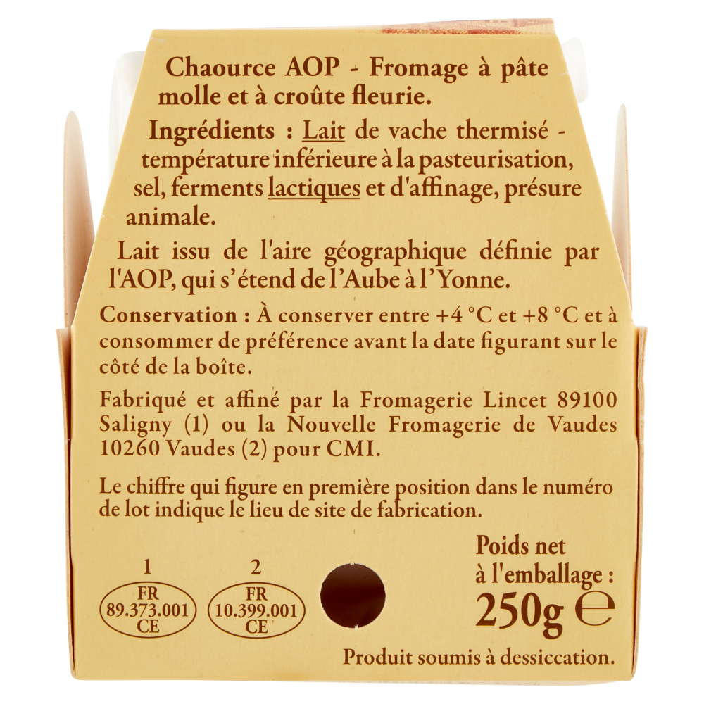 Reflets de France Chaource AOP 250 g