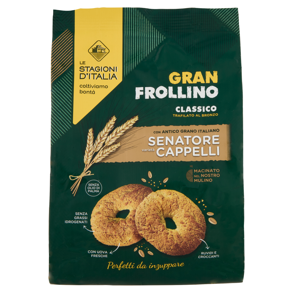 Le Stagioni d'Italia Gran Frollino Classico Senatore varietà Cappelli 430 g
