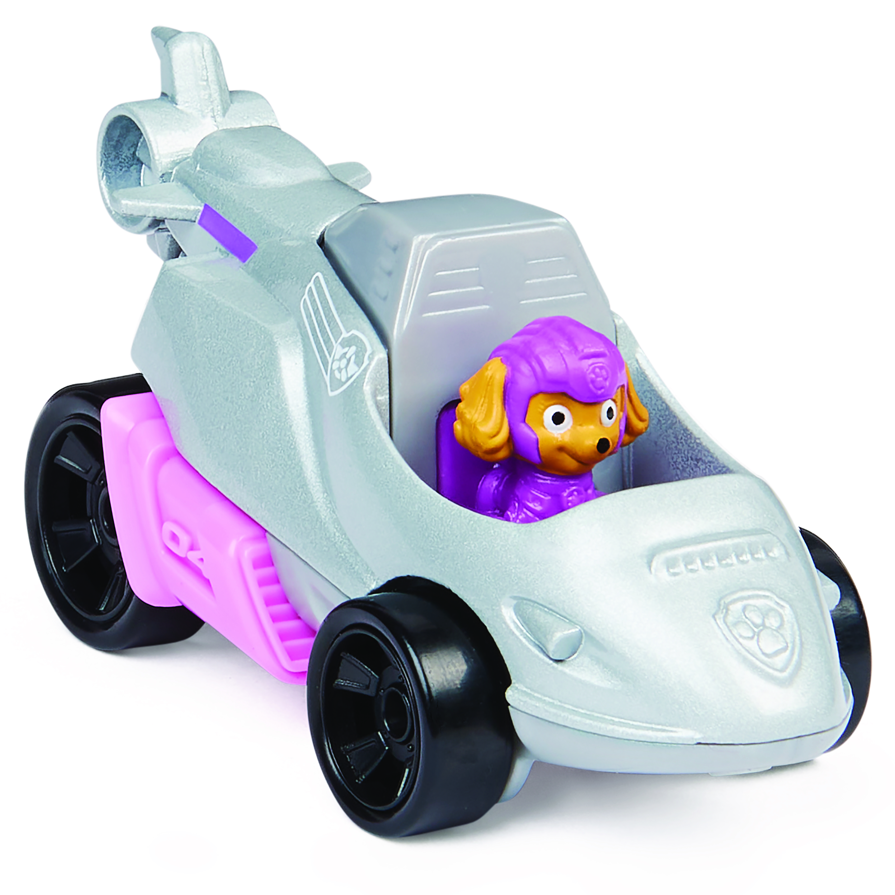 PAW Patrol veicolo in metallo die-cast da collezione True Metal Ready Race Rescue, in scala 1:55