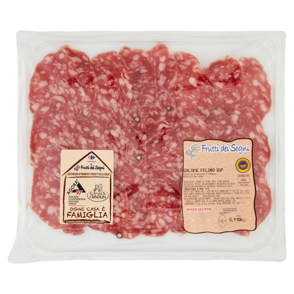 Frutti dei Sogni Salame Felino IGP 0,110 kg