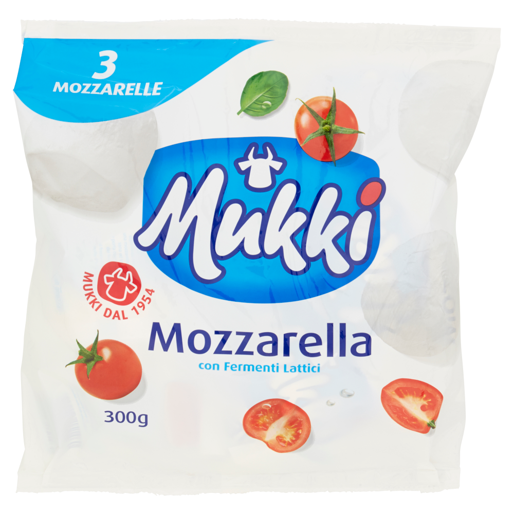 Mukki Mozzarella con Fermenti Lattici 3 x 100 g
