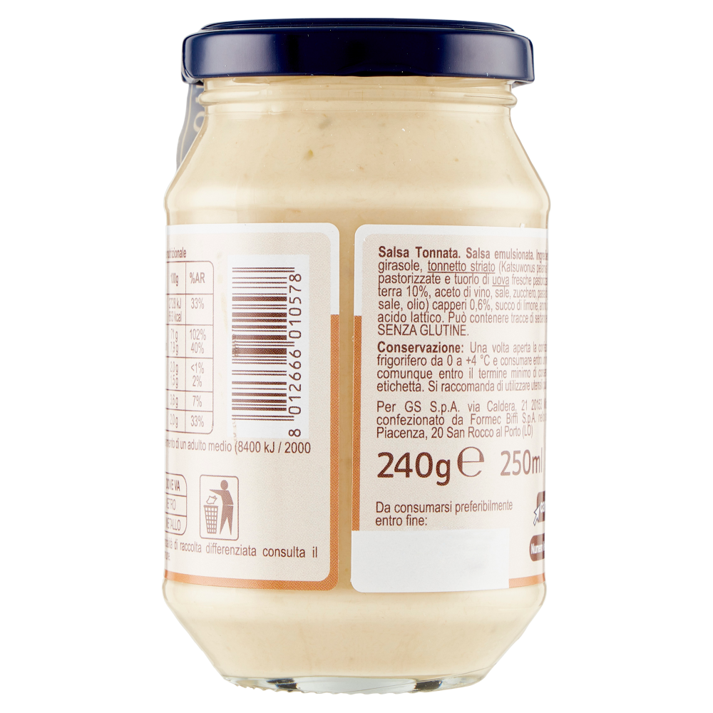 Carrefour Classic Salsa Tonnata 240 g