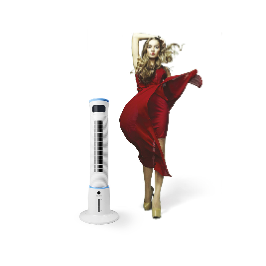 Macom Enjoy & Relax Breeze Tower Plus Raffrescatore evaporativo