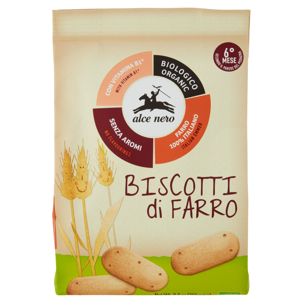 alce nero Biscotti di Farro 250 g