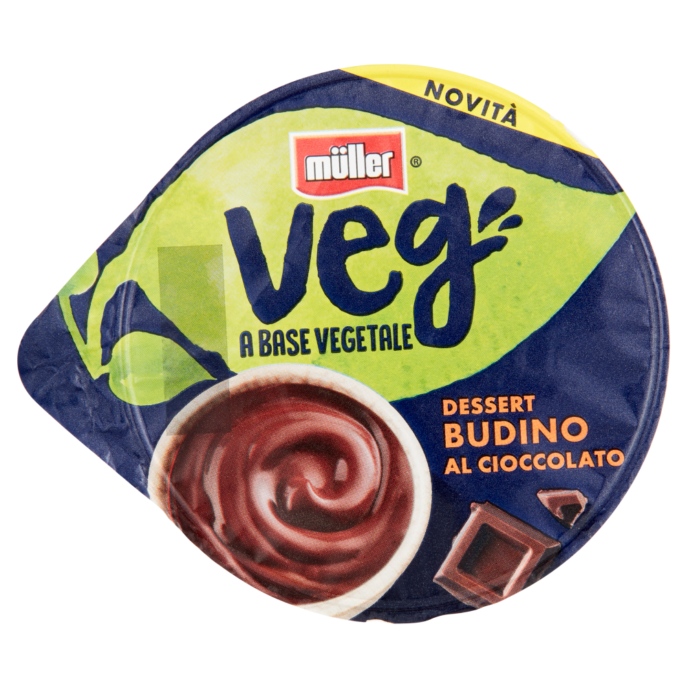 m&uuml;ller Veg Dessert Budino al Cioccolato a Base Vegetale 150 g