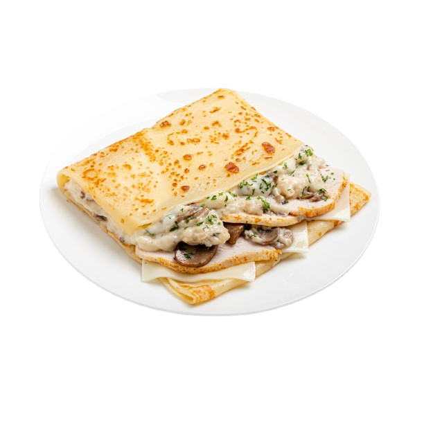 Crespelle ai Funghi Il Mercato