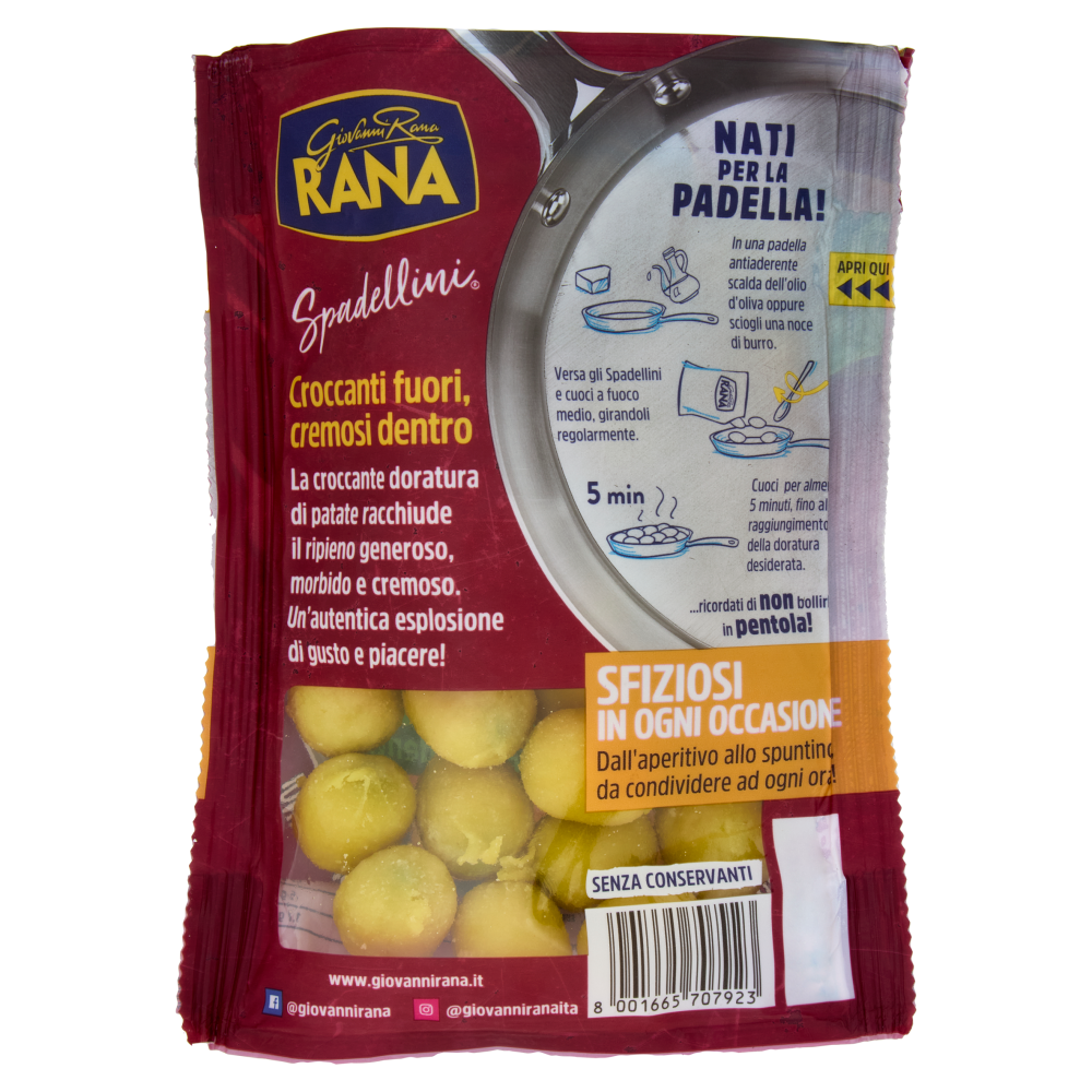 Giovanni Rana Spadellini Spinaci e Mozzarella 280 g