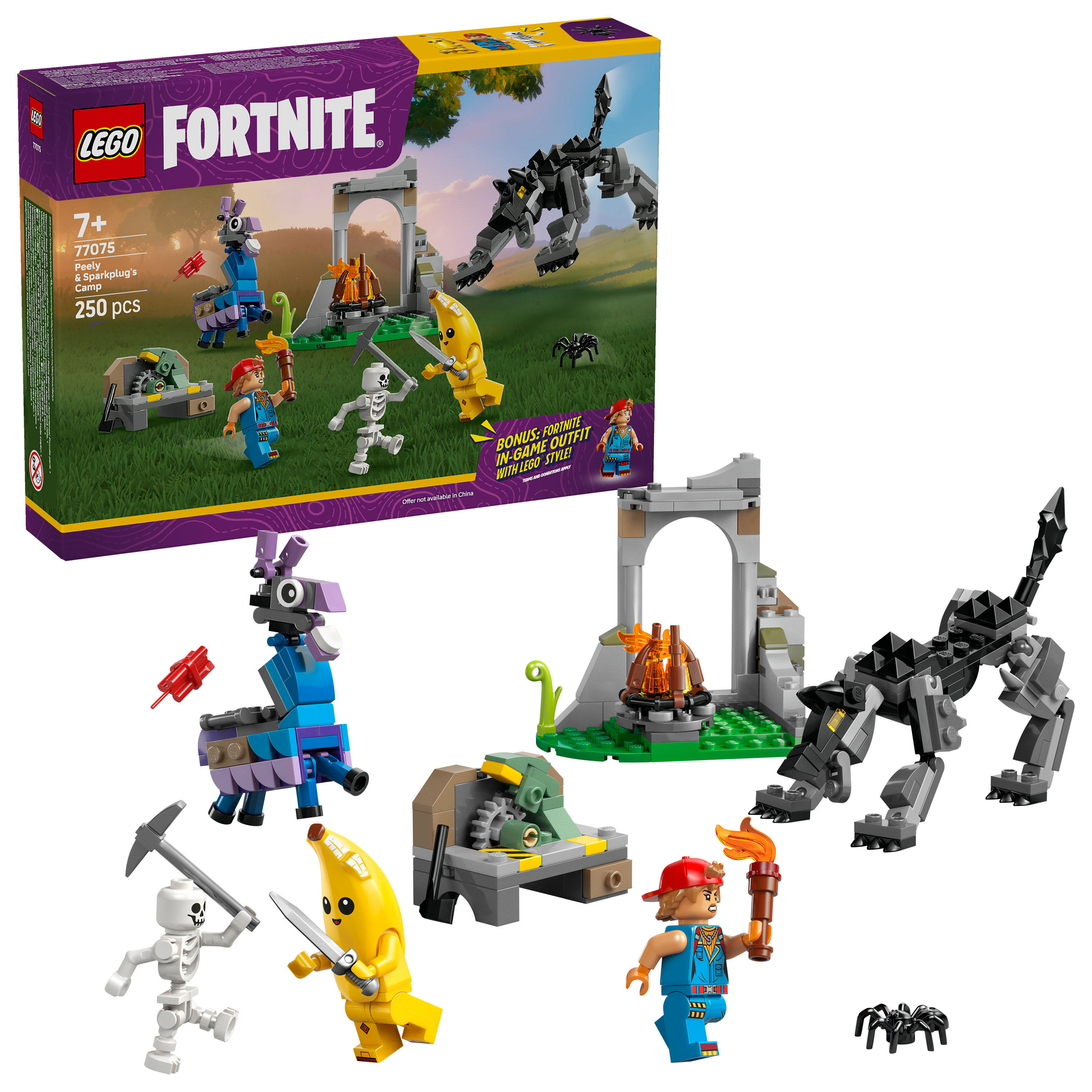 LEGO Fortnite Campo di Bananita e Starter