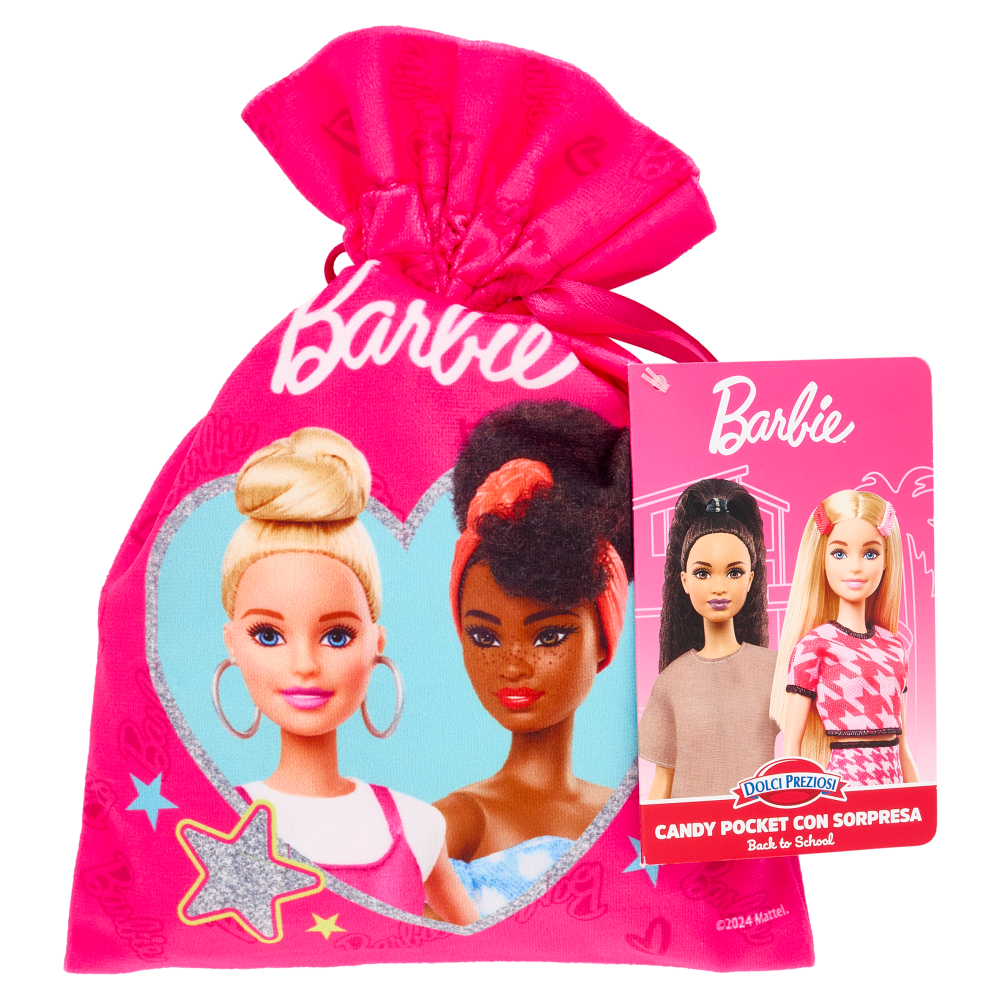 Dolci Preziosi Candy Pocket con Sorpresa Barbie 170 g