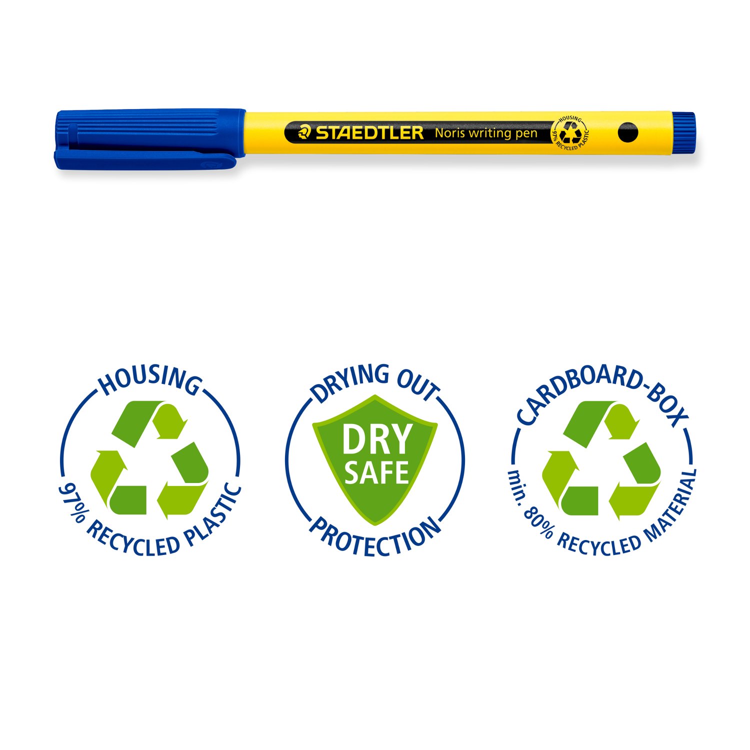 Staedtler 307-3 BK2 penna tecnica Fine Blu 2 pz