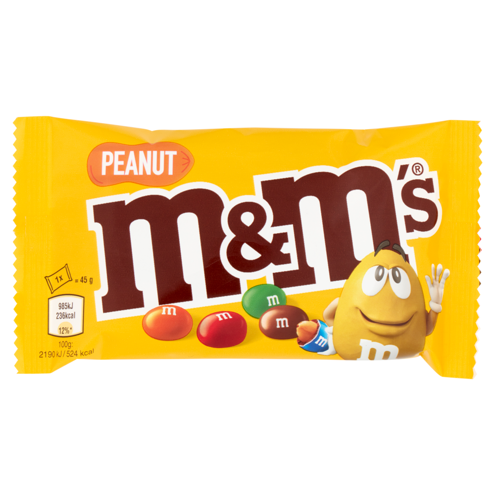 M&M's Peanut Confetti al Cioccolato con Arachidi 45 g