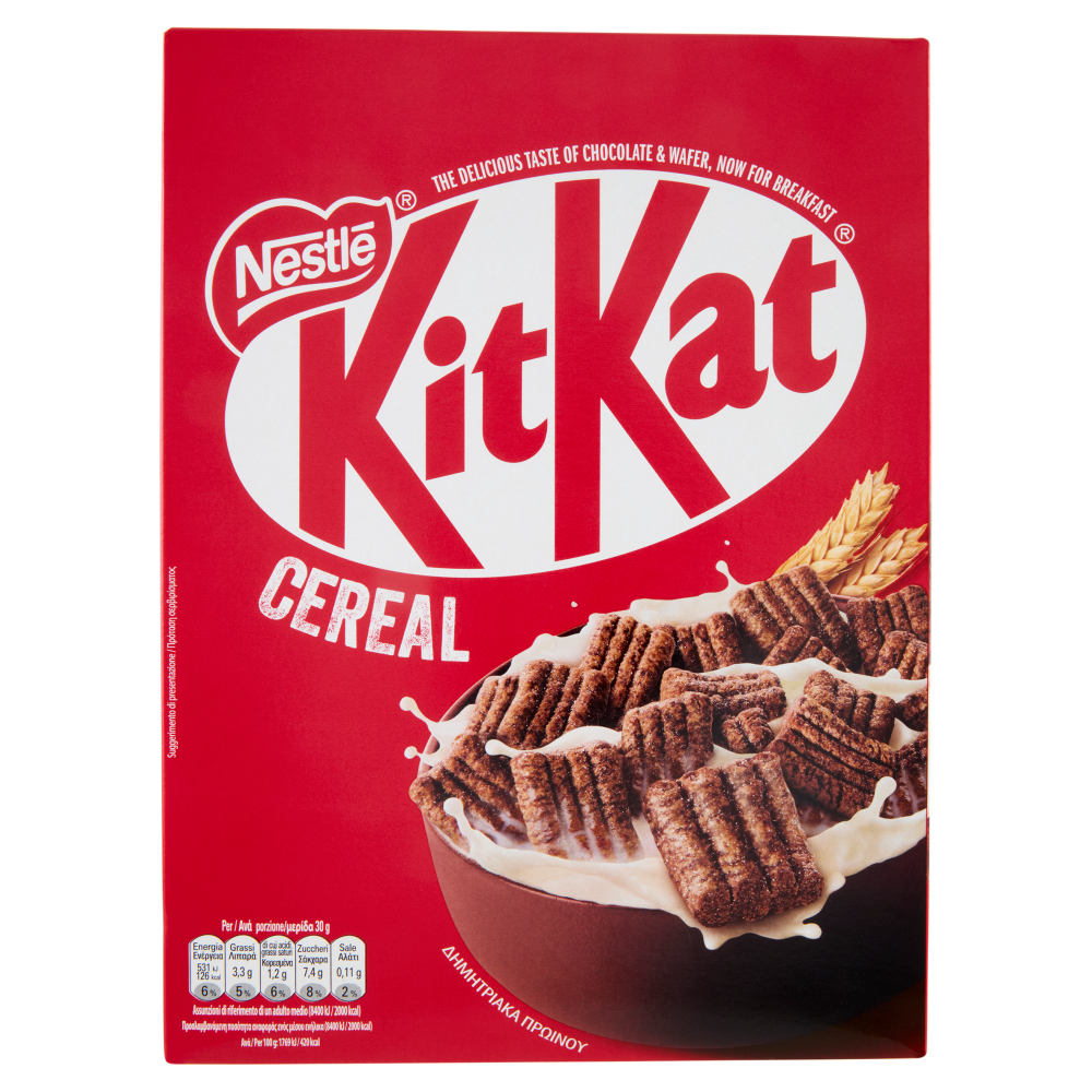 KITKAT Cereali Integrali Gusto Cioccolato e Wafer 330g