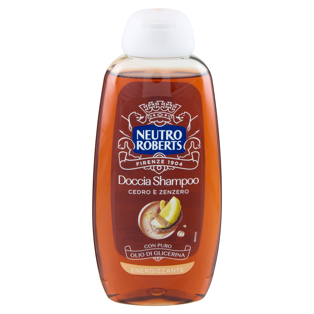 Neutro Roberts Doccia Shampoo Cedro e Zenzero Energizzante 250 ml