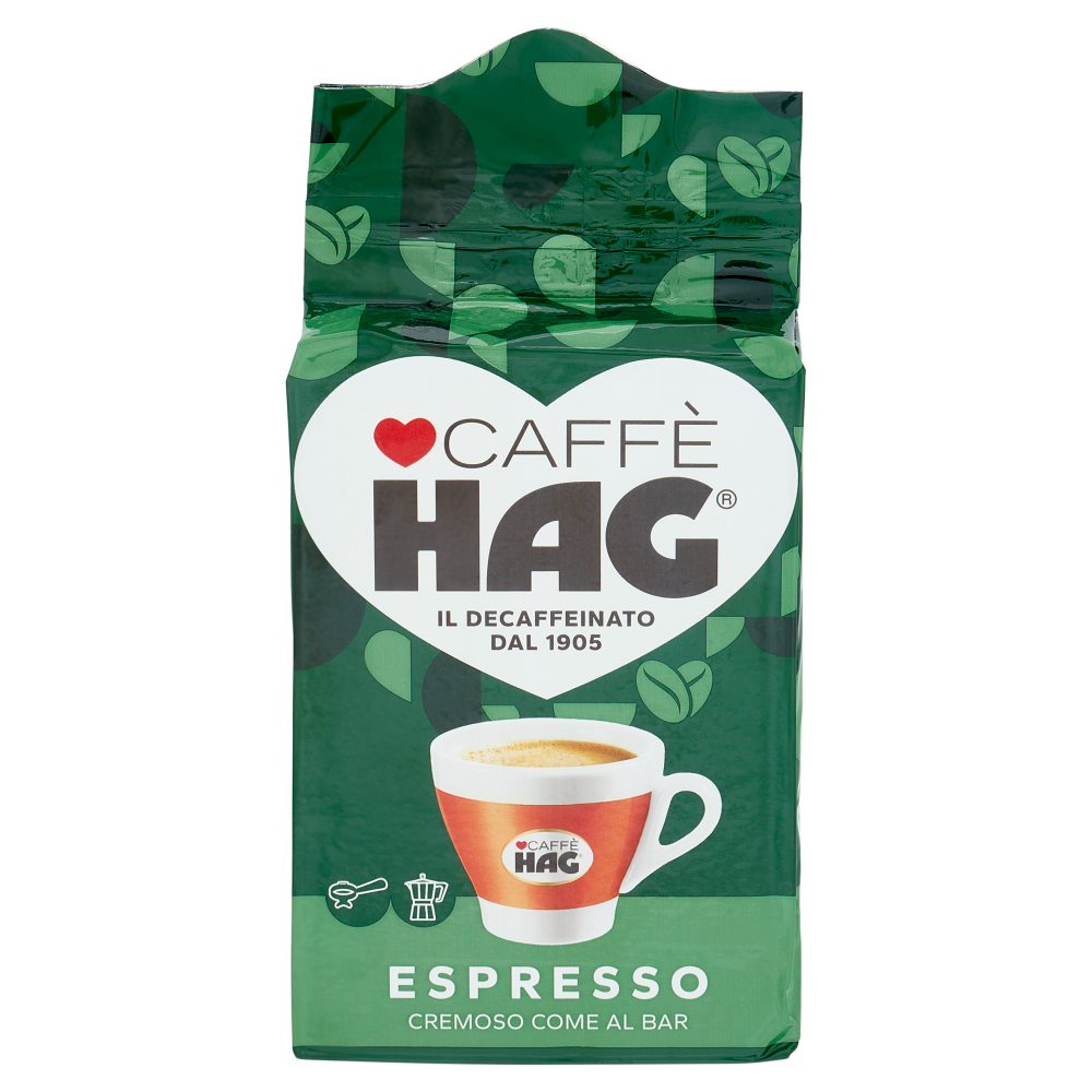 Caffè HAG Espresso macinato Decaffeinato 250g