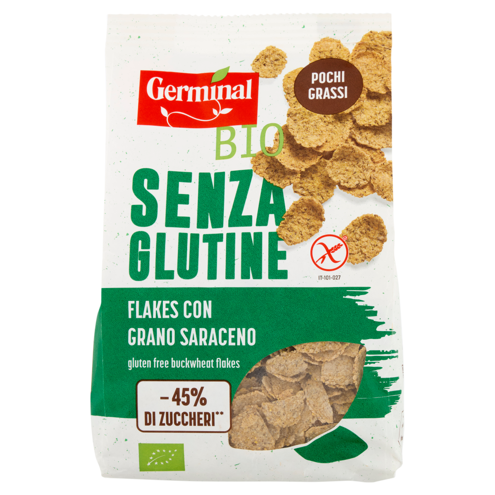 Germinal Bio Senza Glutine Flakes con Grano Saraceno 250 g