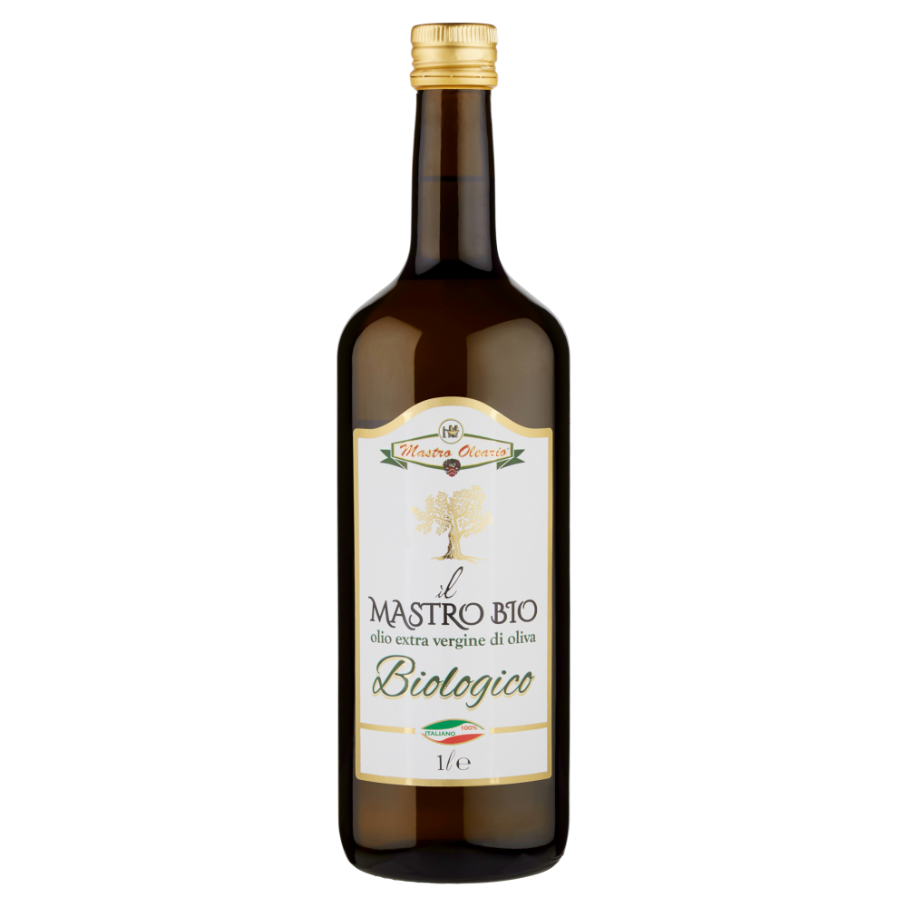 Mastro Oleario il Mastro Bio olio extra vergine di oliva Biologico 1 l