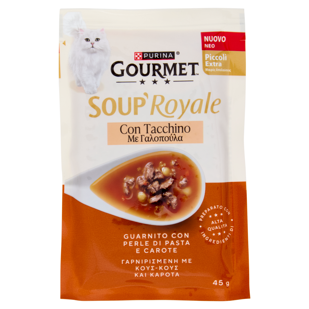 PURINA GOURMET Soup Royale con Tacchino 45g
