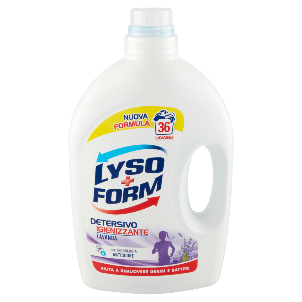 Lysoform Detersivo Igienizzante Lavanda 36 Lavaggi 1,62 L