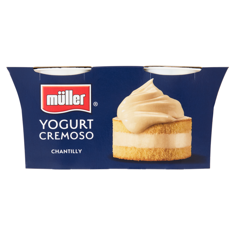 müller Yogurt Cremoso Chantilly 2 x 125 g