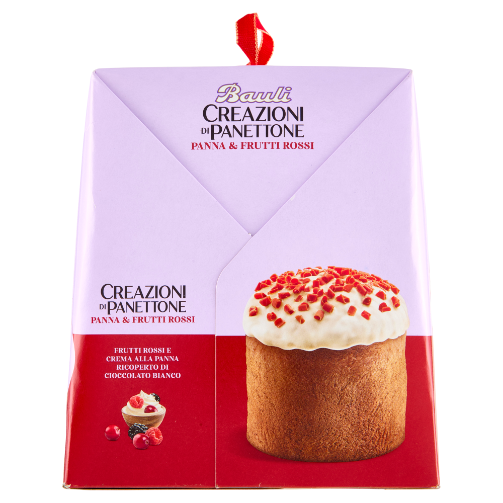 Bauli Creazioni di Panettone Panna & Frutti Rossi 450 g