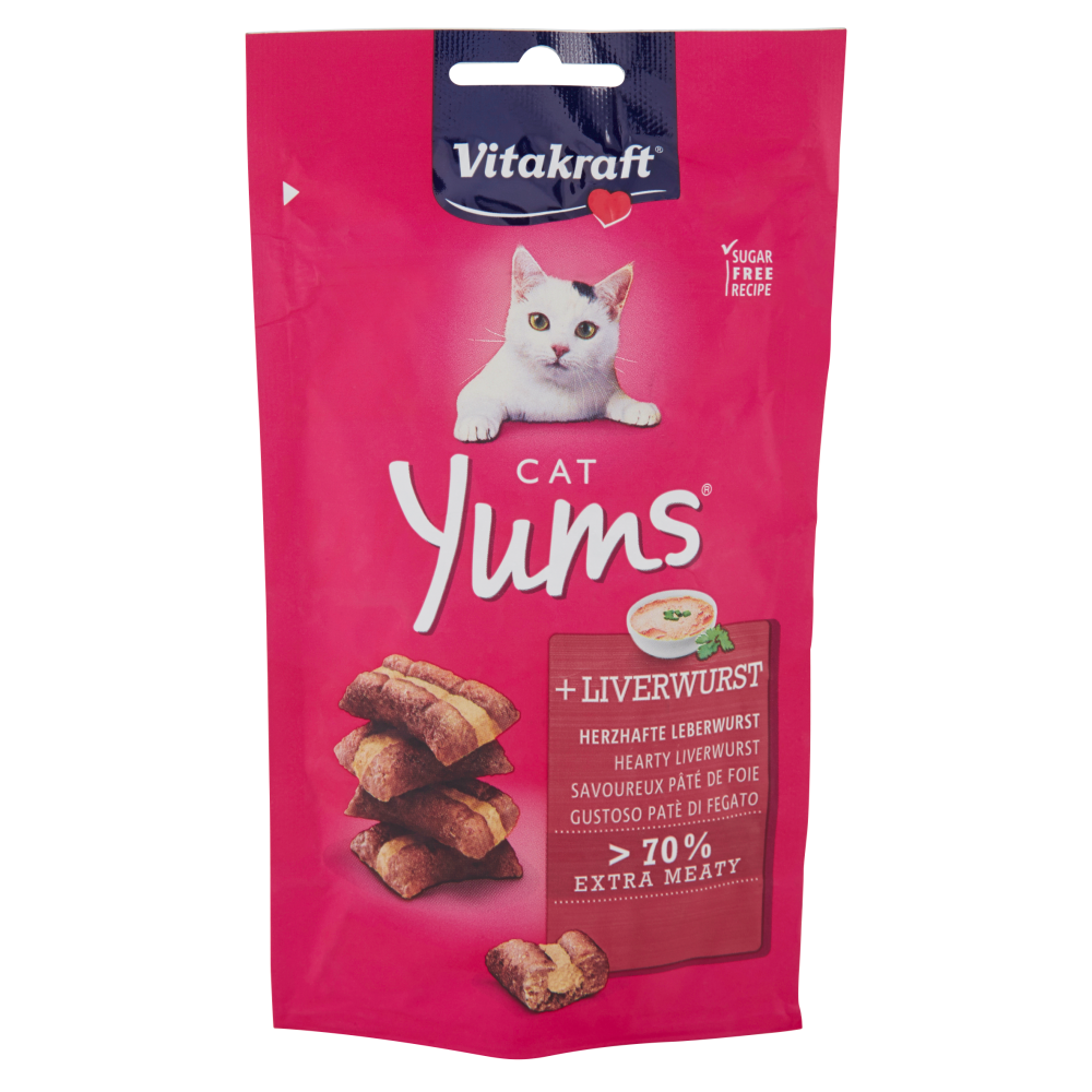 Vitakraft Cat Yums + Liverwurst 40 g