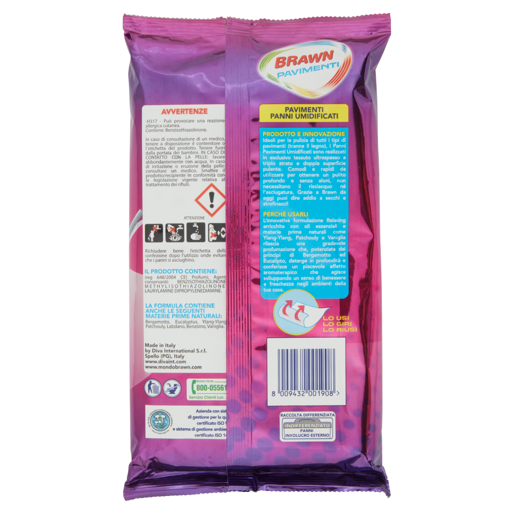 Brawn Panni Pavimenti 12 pz