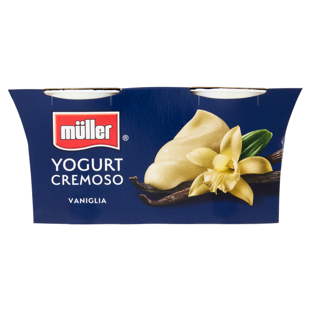 müller Yogurt Cremoso Vaniglia 2 x 125 g