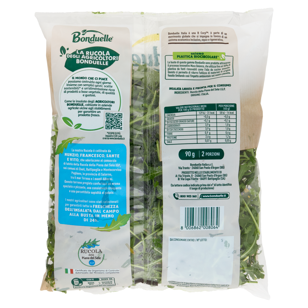 Bonduelle Rucola della Piana del Sele I.G.P. 90 g 