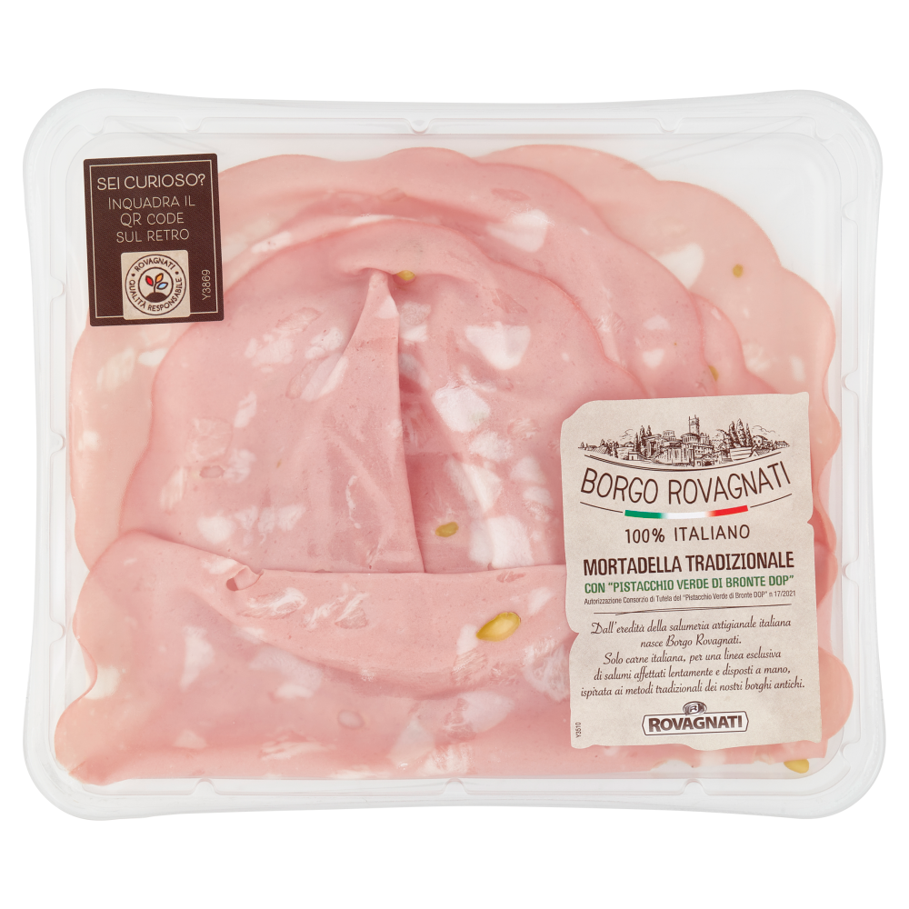 Rovagnati Mortadella Tradizionale con "Pistacchio Verde di Bronte DOP" 0,110 Kg Carrefour
