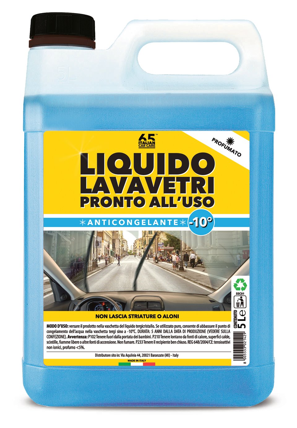 Carrefour Liquido Lavavetro -10° Pluristagionale