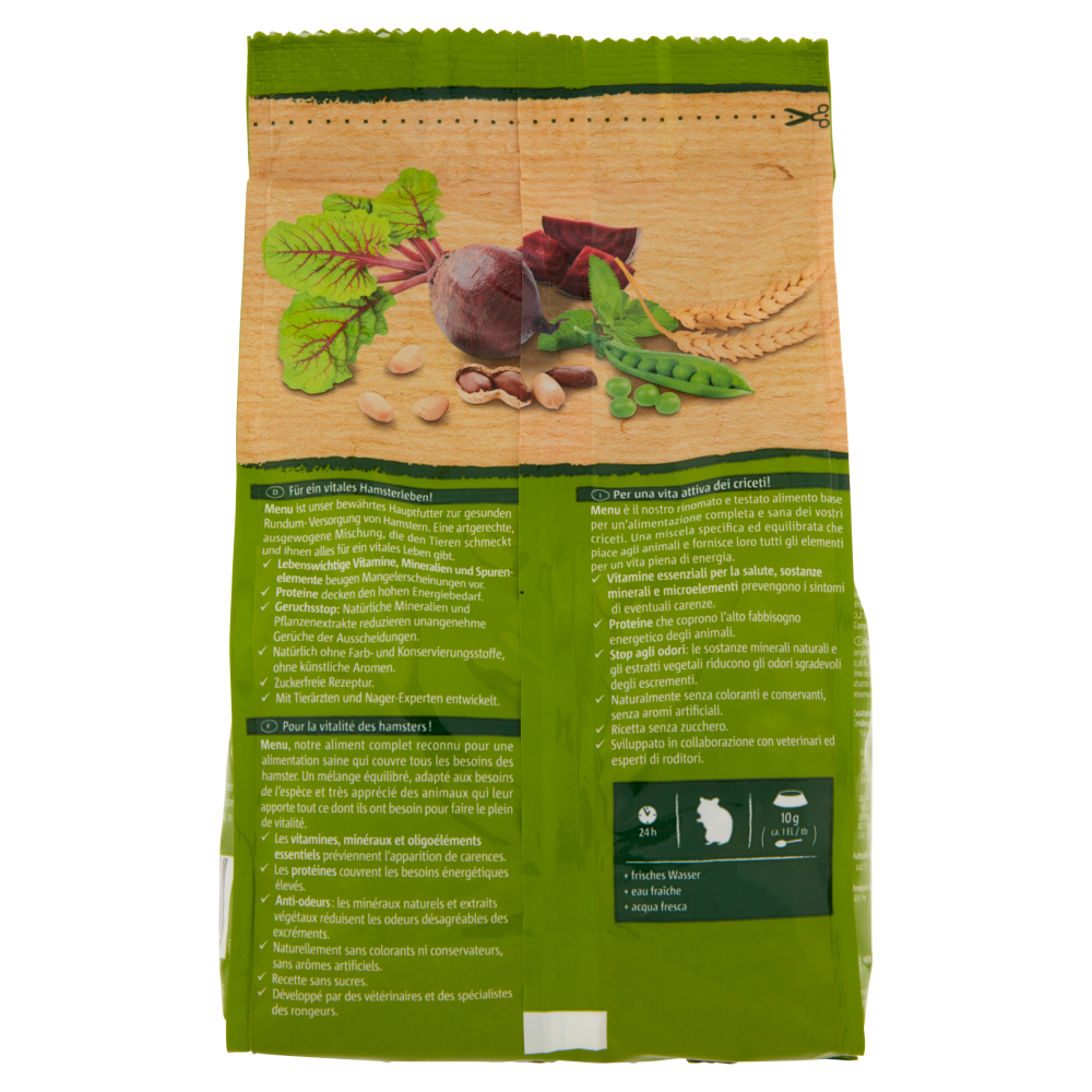 Vitakraft Menu Vital Criceti - Alimento completo 400 g