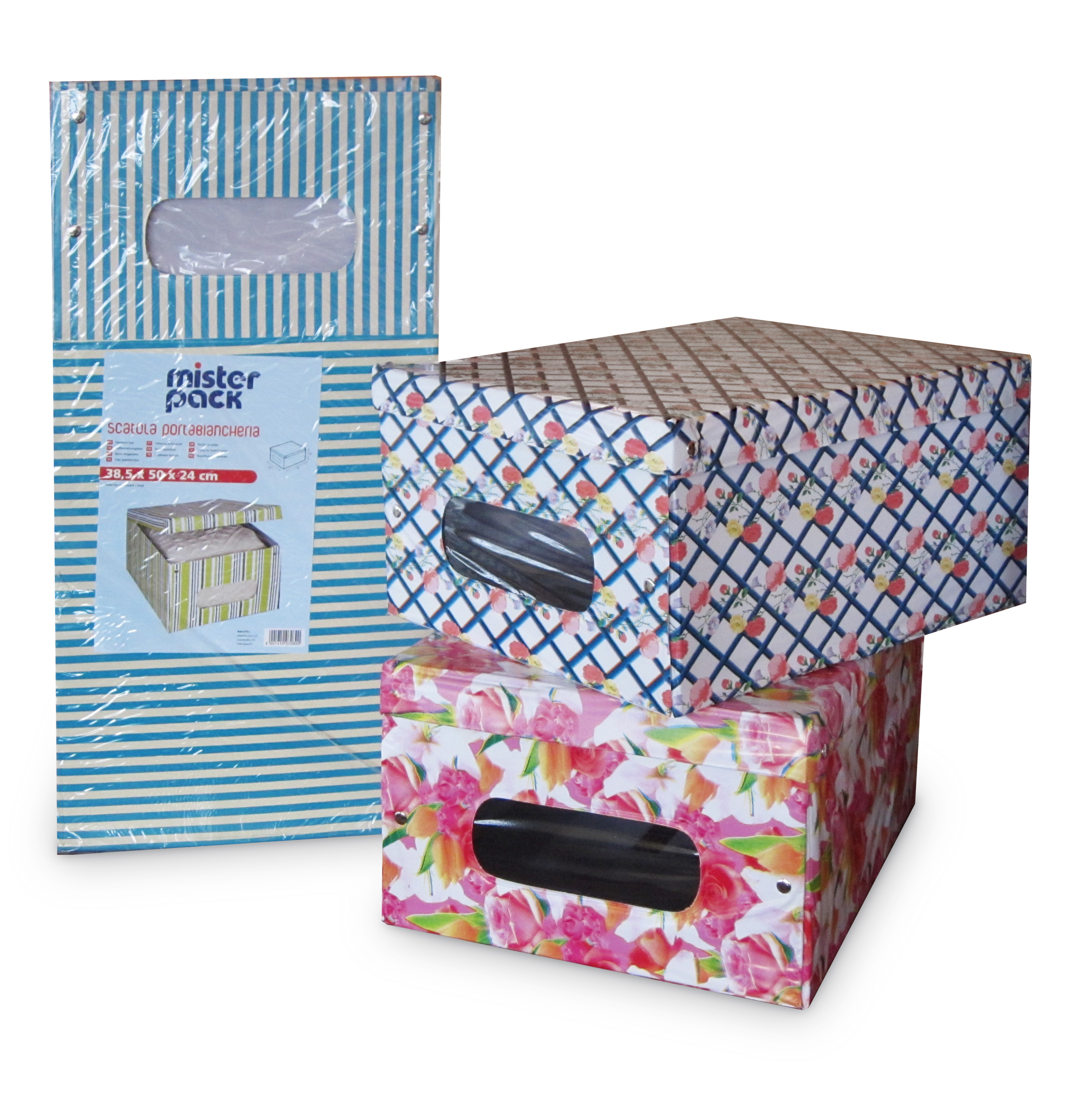 Misterpack Scatola in PVC dimensioni 38.5 x 50 x 24 cm