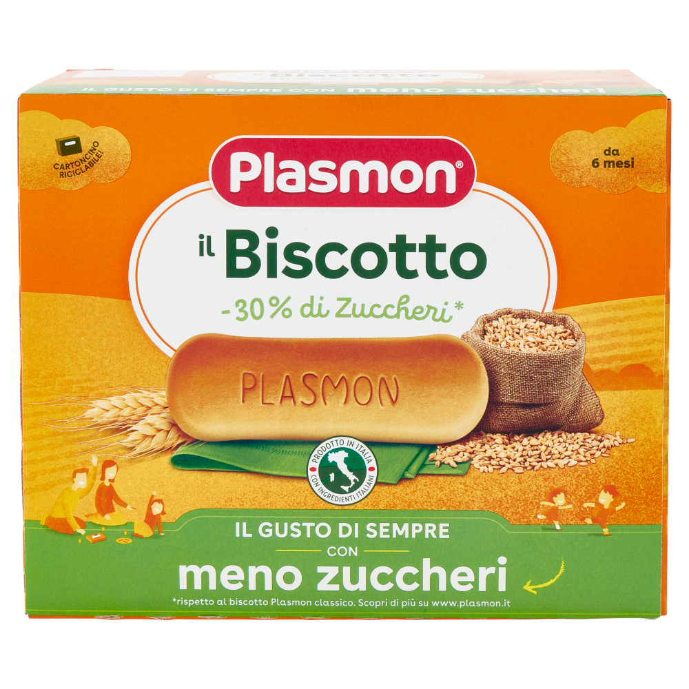 Plasmon il Biscotto -30% di Zuccheri* 720 g
