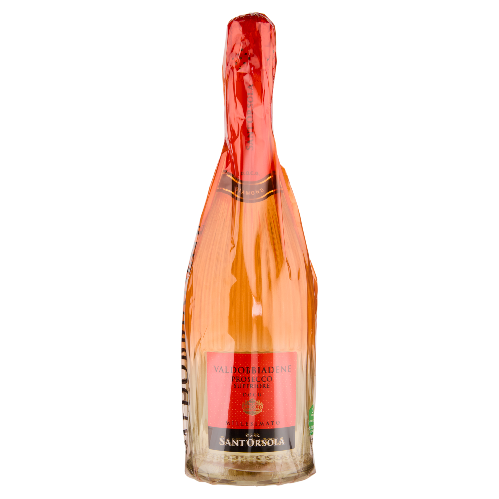Casa Sant'Orsola Valdobbiadene Prosecco Superiore D.O.C.G. Millesimato Extra Dry Diamond 75 cl