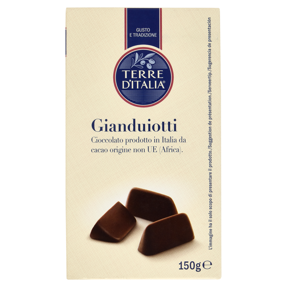 Terre d'Italia Gianduiotti 150 g